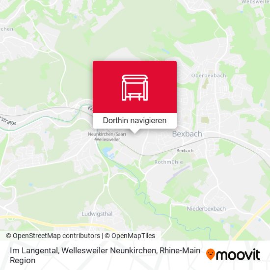 Im Langental, Wellesweiler Neunkirchen Karte