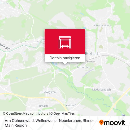 Am Ochsenwald,  Wellesweiler Neunkirchen Karte