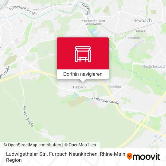 Ludwigsthaler Str., Furpach Neunkirchen Karte