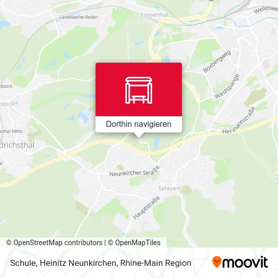 Schule, Heinitz Neunkirchen Karte