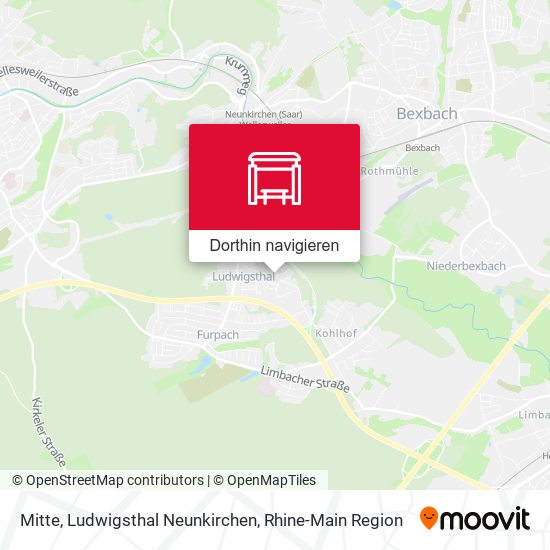Mitte, Ludwigsthal Neunkirchen Karte