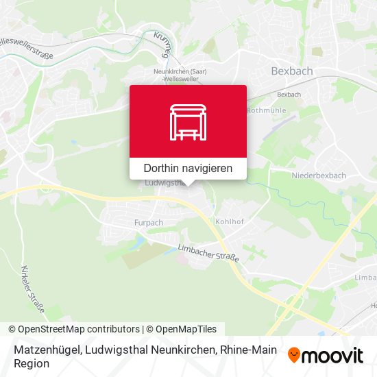 Matzenhügel, Ludwigsthal Neunkirchen Karte