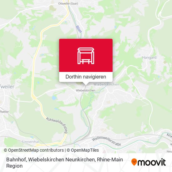 Bahnhof, Wiebelskirchen Neunkirchen Karte