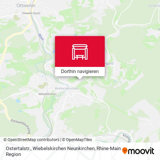 Ostertalstr., Wiebelskirchen Neunkirchen Karte