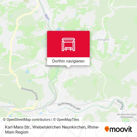 Karl-Marx-Str., Wiebelskirchen Neunkirchen Karte