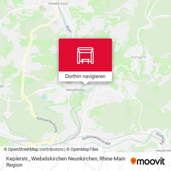Keplerstr., Wiebelskirchen Neunkirchen Karte