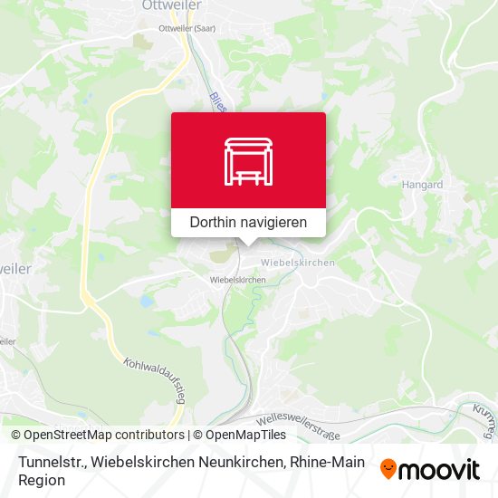 Tunnelstr., Wiebelskirchen Neunkirchen Karte