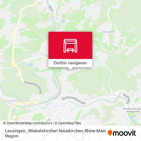Lessingstr., Wiebelskirchen Neunkirchen Karte
