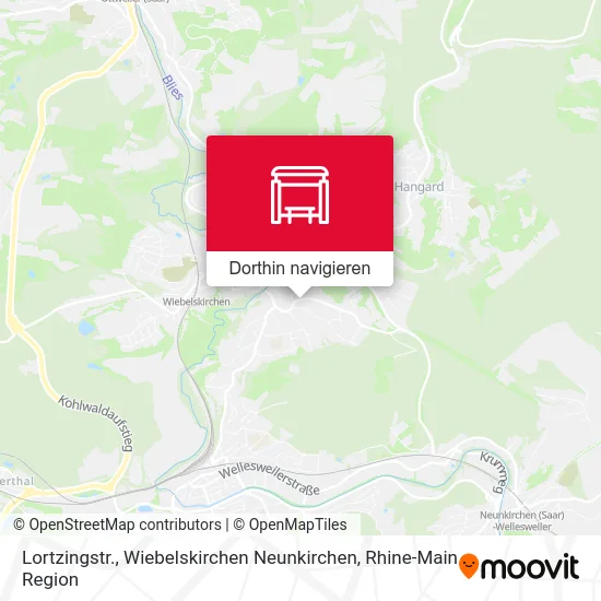 Lortzingstr., Wiebelskirchen Neunkirchen Karte