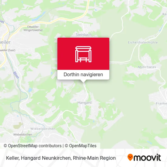 Keller, Hangard Neunkirchen Karte