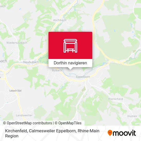 Kirchenfeld, Calmesweiler Eppelborn Karte