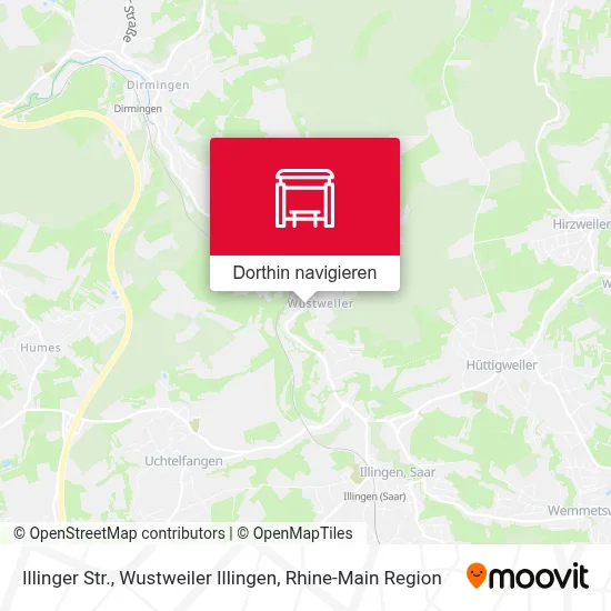 Illinger Str., Wustweiler Illingen Karte