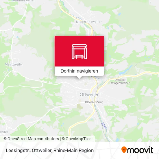 Lessingstr., Ottweiler Karte