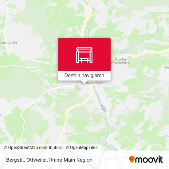 Bergstr., Ottweiler Karte
