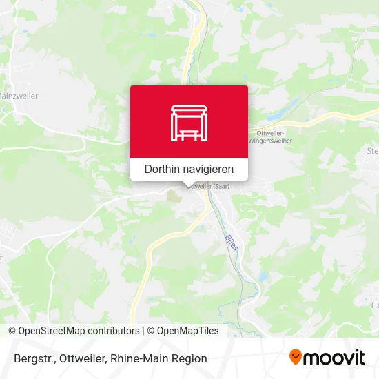 Bergstr., Ottweiler Karte