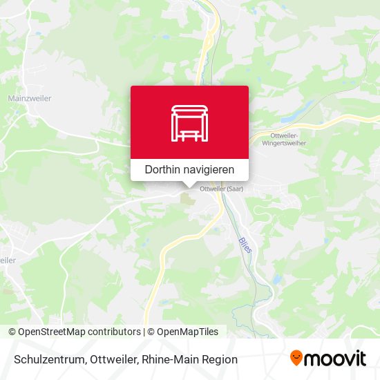Schulzentrum, Ottweiler Karte