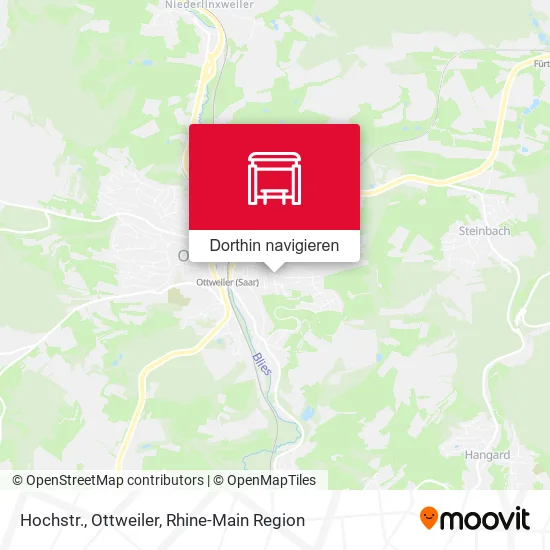Hochstr., Ottweiler Karte