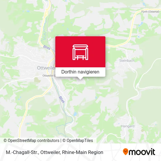 M.-Chagall-Str., Ottweiler Karte