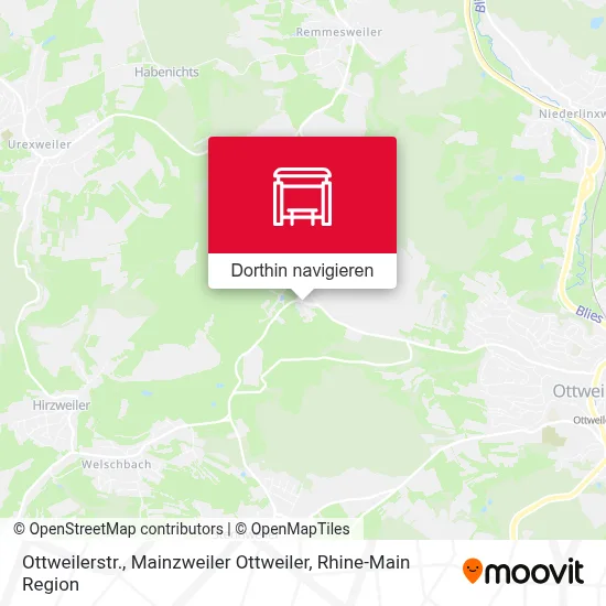 Ottweilerstr., Mainzweiler Ottweiler Karte