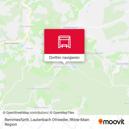 Remmesfürth, Lautenbach Ottweiler Karte