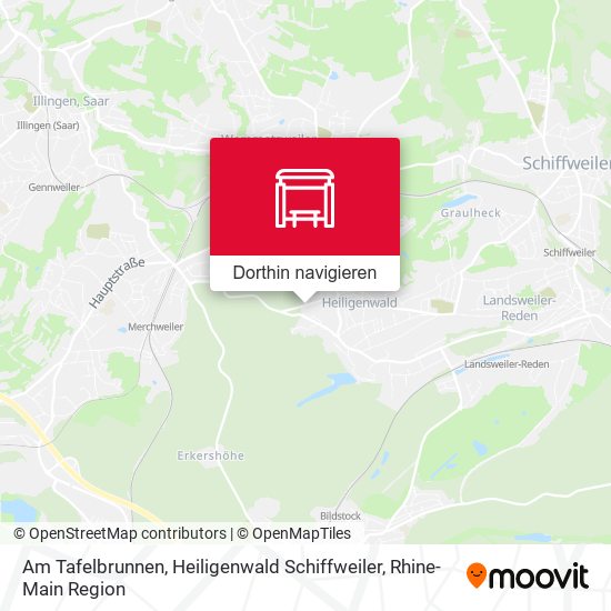 Am Tafelbrunnen, Heiligenwald Schiffweiler Karte