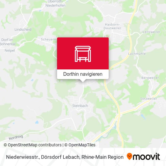 Niederwiesstr., Dörsdorf Lebach Karte