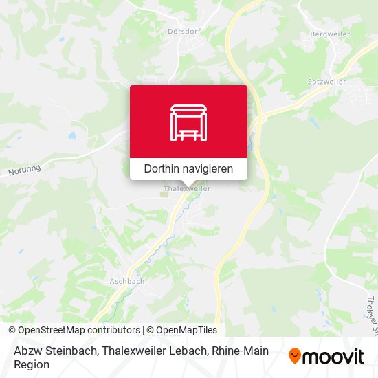 Abzw Steinbach, Thalexweiler Lebach Karte
