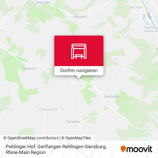 Pehlinger Hof, Gerlfangen Rehlingen-Siersburg Karte