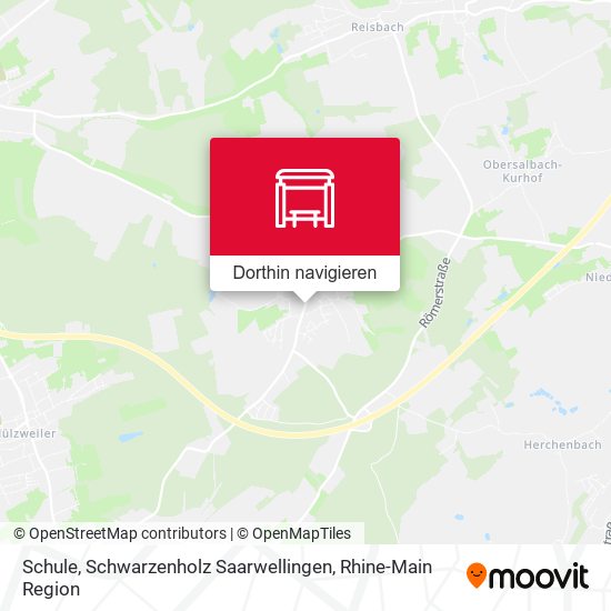 Schule, Schwarzenholz Saarwellingen Karte