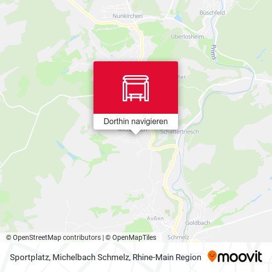 Sportplatz, Michelbach Schmelz Karte