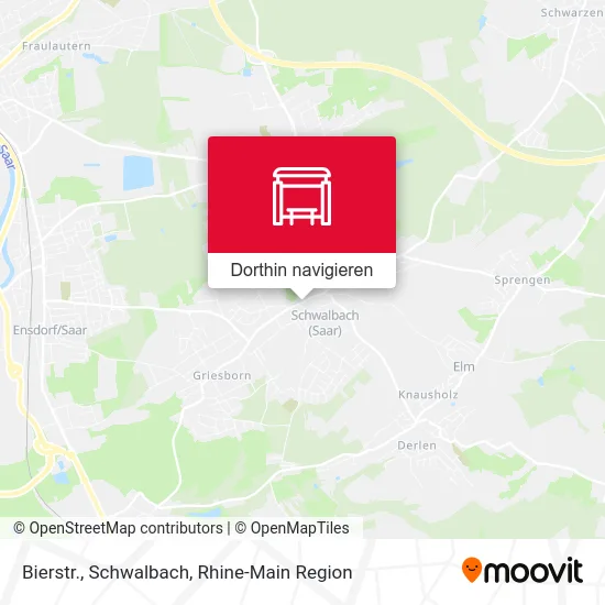 Bierstr., Schwalbach Karte