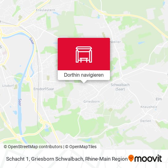Schacht 1, Griesborn Schwalbach Karte