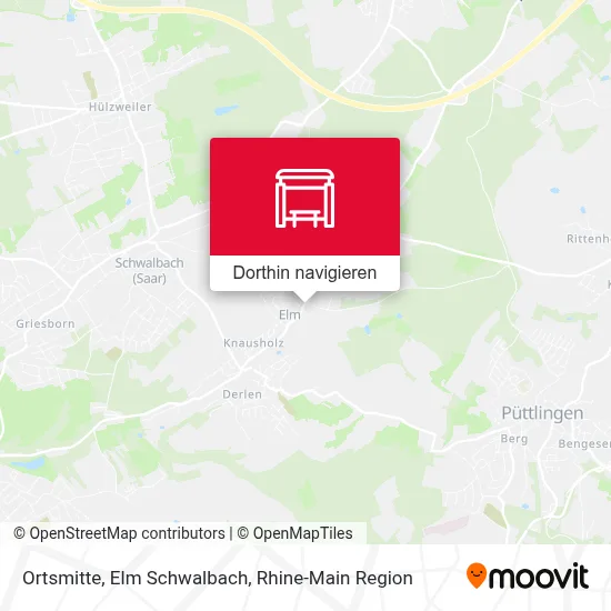 Ortsmitte, Elm Schwalbach Karte