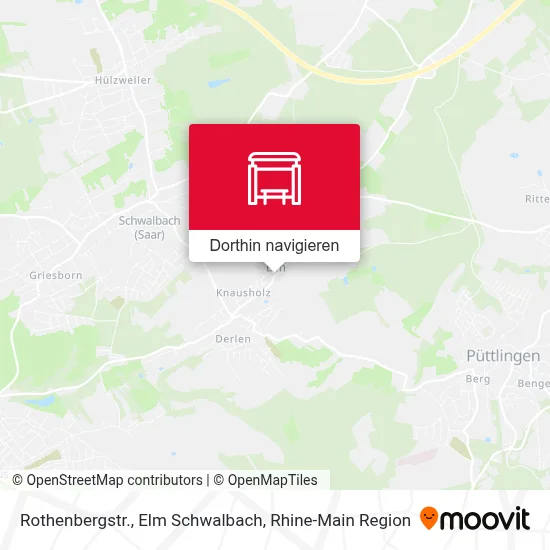 Rothenbergstr., Elm Schwalbach Karte