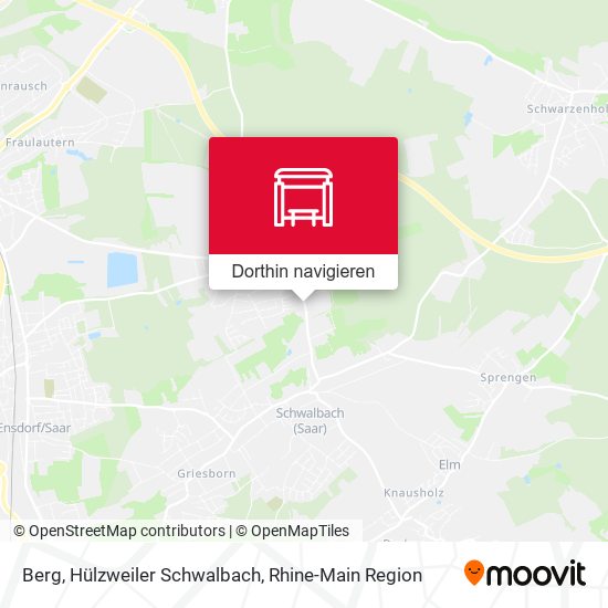 Berg, Hülzweiler Schwalbach Karte