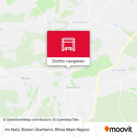 Im Netz, Bisten Überherrn Karte