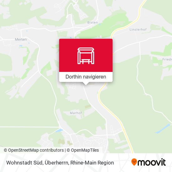 Wohnstadt Süd, Überherrn Karte