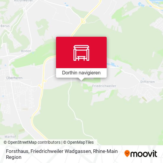 Forsthaus, Friedrichweiler Wadgassen Karte