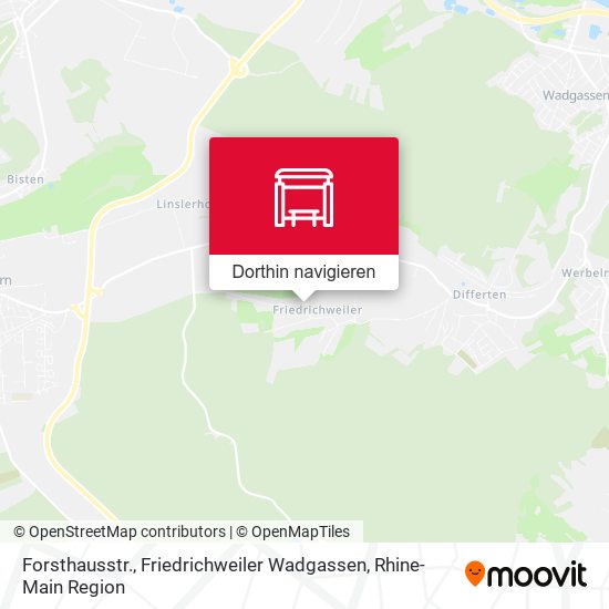 Forsthausstr., Friedrichweiler Wadgassen Karte
