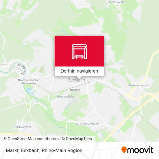 Markt, Bexbach Karte