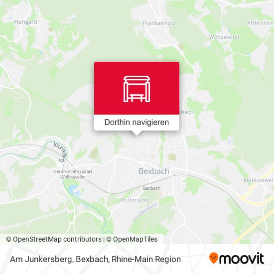 Am Junkersberg, Bexbach Karte