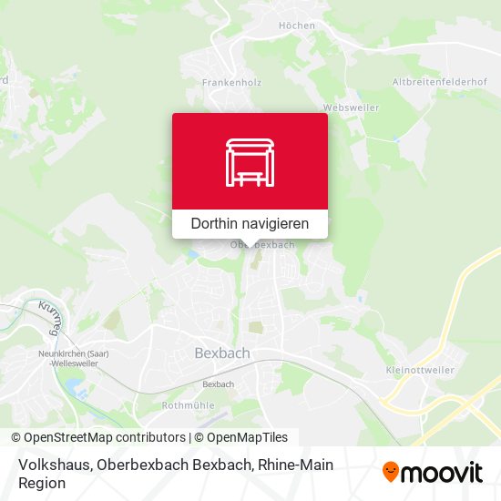Volkshaus, Oberbexbach Bexbach Karte