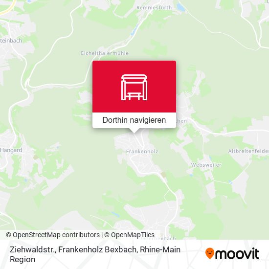 Ziehwaldstr., Frankenholz Bexbach Karte