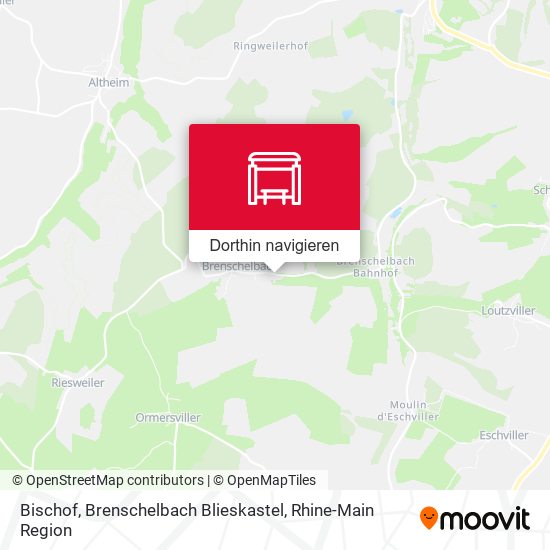 Bischof, Brenschelbach Blieskastel Karte