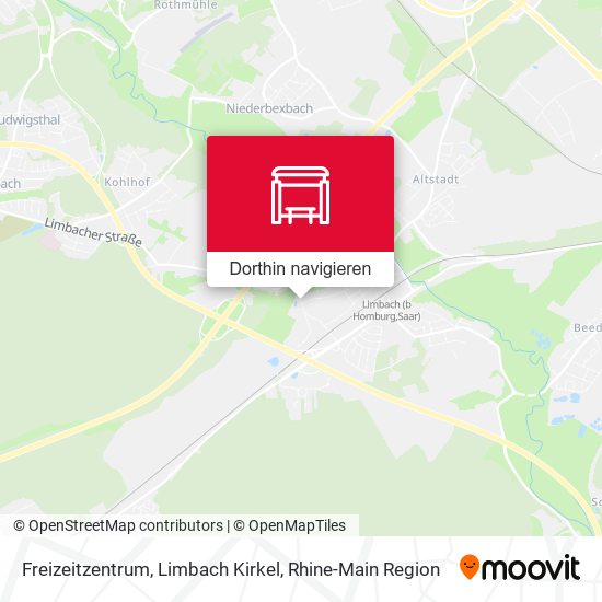 Freizeitzentrum, Limbach Kirkel Karte