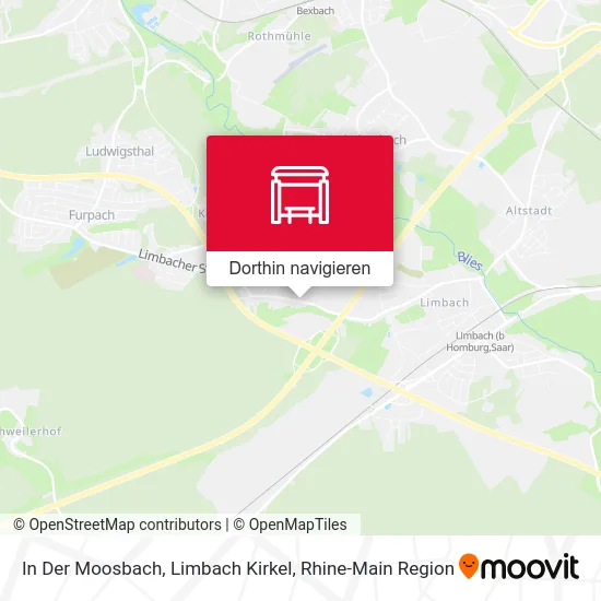 In Der Moosbach, Limbach Kirkel Karte