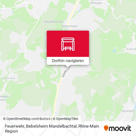Feuerwehr, Bebelsheim Mandelbachtal Karte