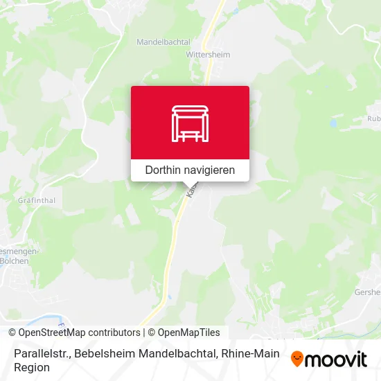 Parallelstr., Bebelsheim Mandelbachtal Karte