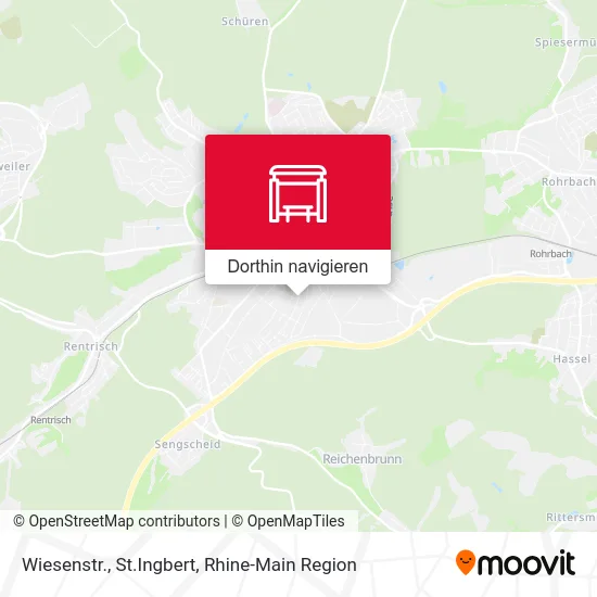 Wiesenstr., St.Ingbert Karte