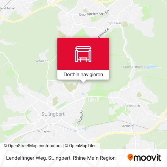 Lendelfinger Weg, St.Ingbert Karte